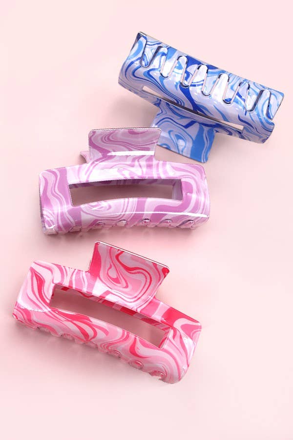 Swirl Jumbo Claw Clip