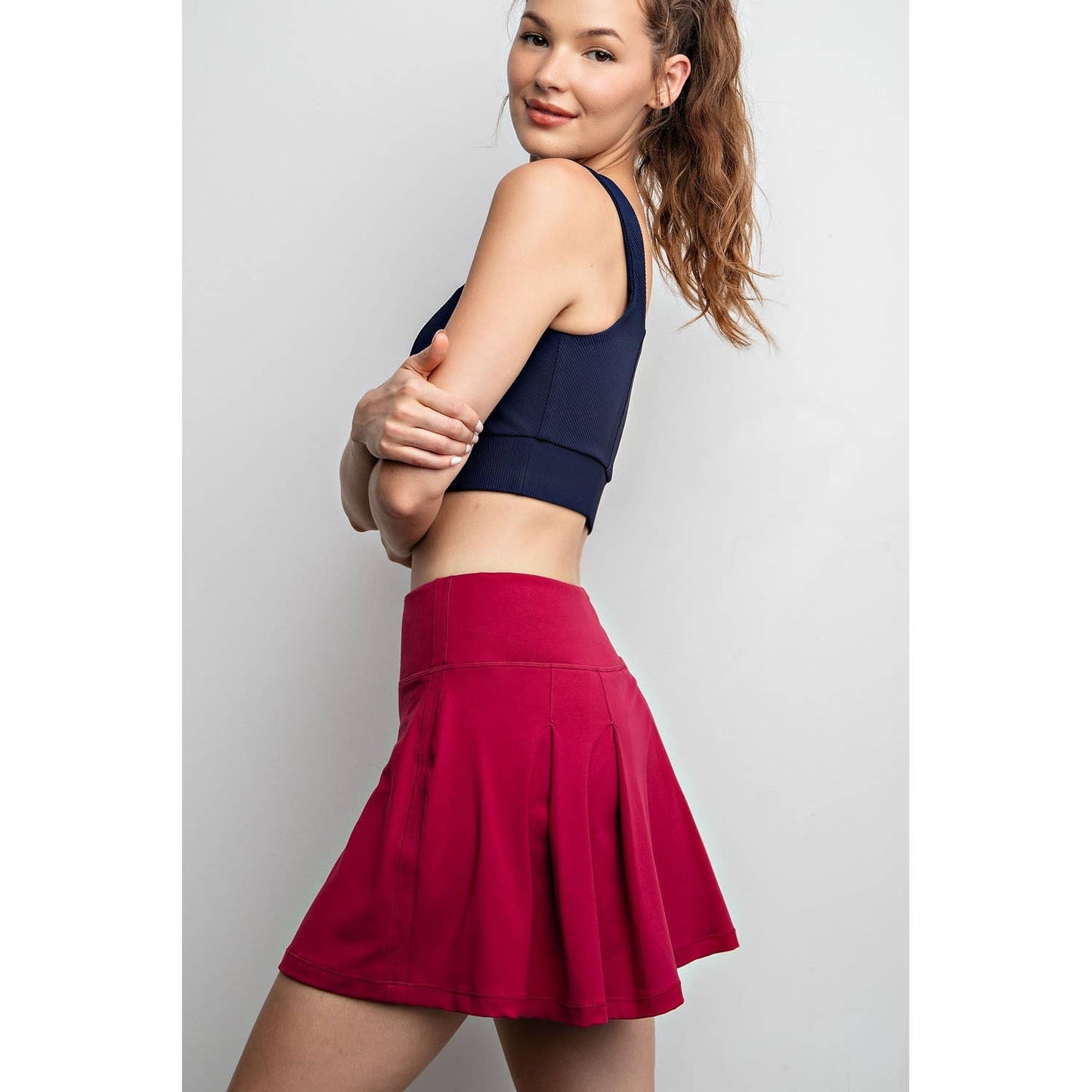 Pleated Tennis Skort