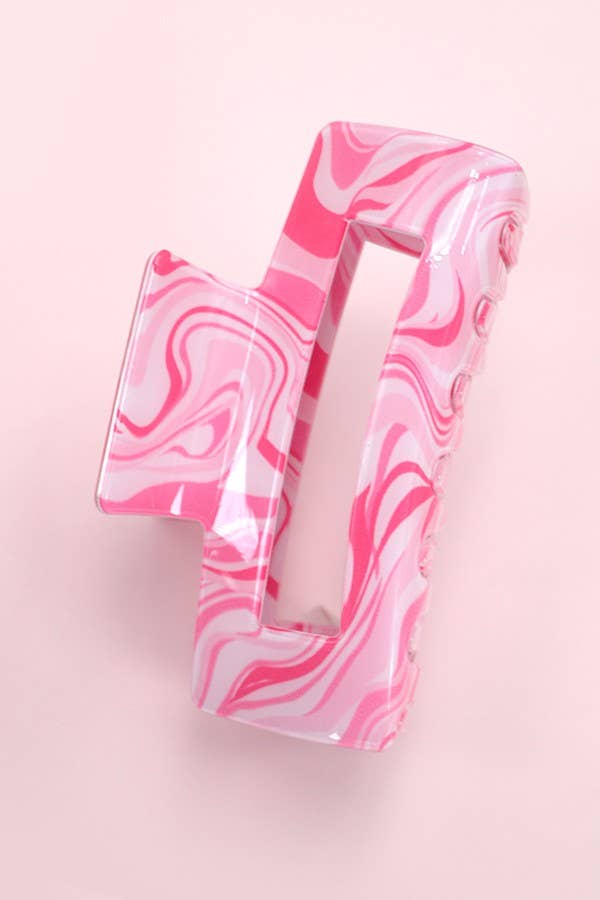 Swirl Jumbo Claw Clip