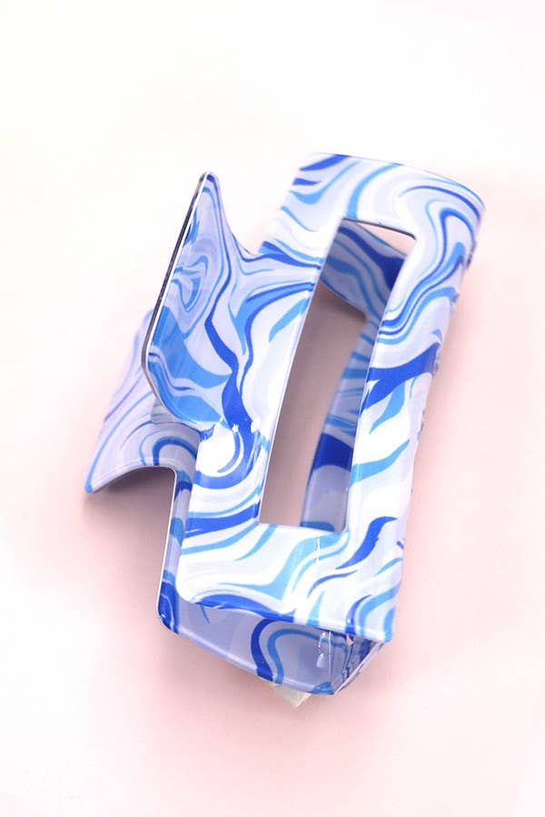 Swirl Jumbo Claw Clip