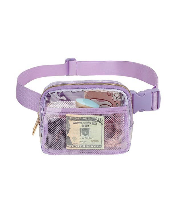 Clear Concert Belt Bag