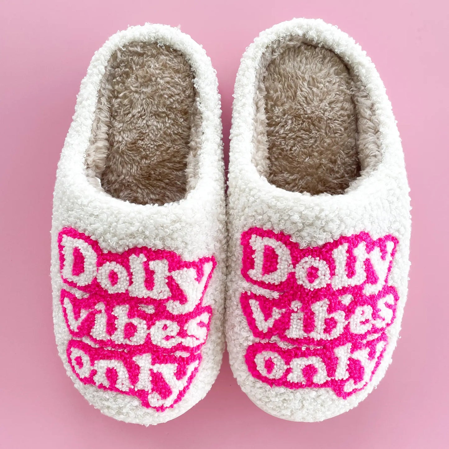 Dolly Vibes Only Slippers