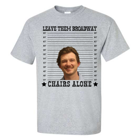 Leave Them Broadway Chairs Alone🤠