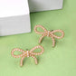 Pearl Bow Earings