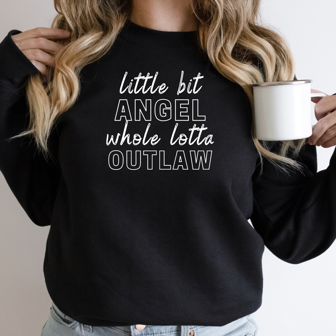 Little Bit Angel, Whole Lotta Outlaw 🤠