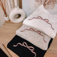 Bow Embroidered Crewneck Sweatshirt