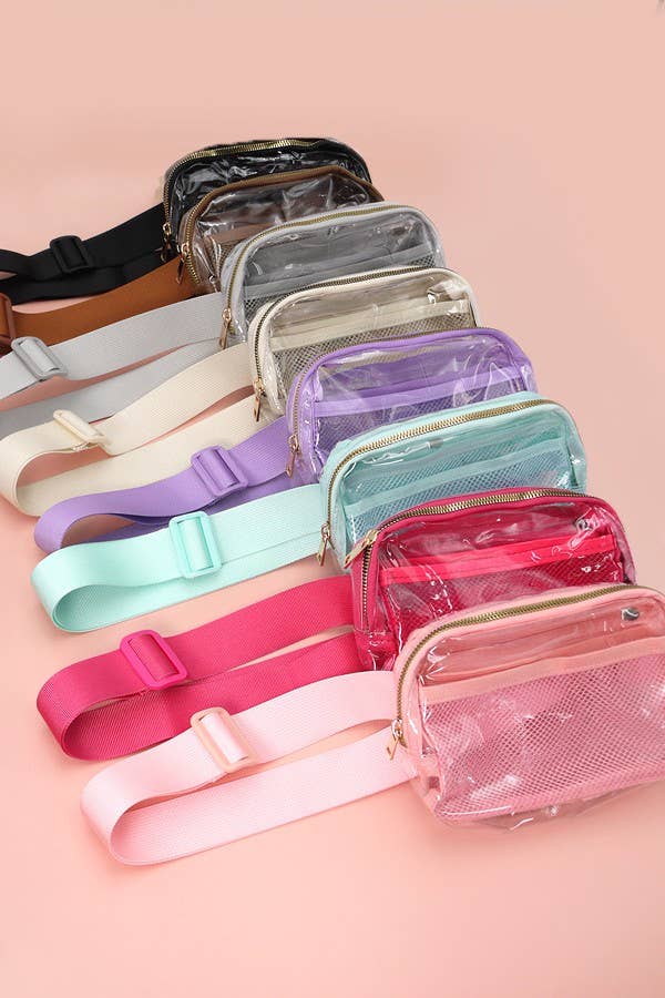 Clear Concert Belt Bag