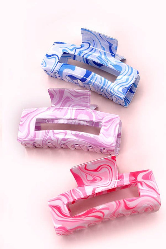 Swirl Jumbo Claw Clip